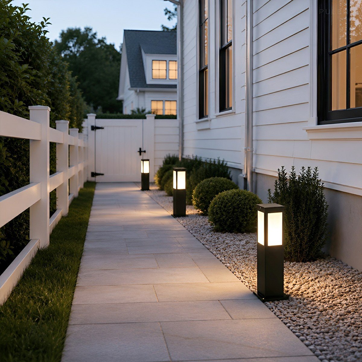 Dimmable Modern Bollard Path Light - Pulens