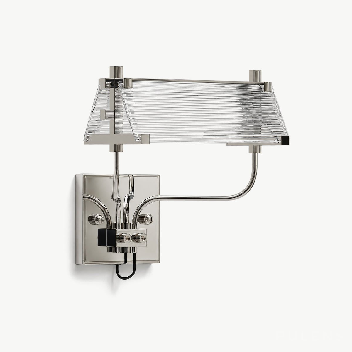 Modern Minimalist Metal Punk Roof-Shaped LED Wall Sconces - Pulens