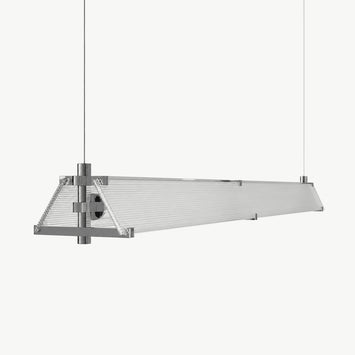 Modern Metal LED Pendant Light – Minimalist Linear Design - Pulens
