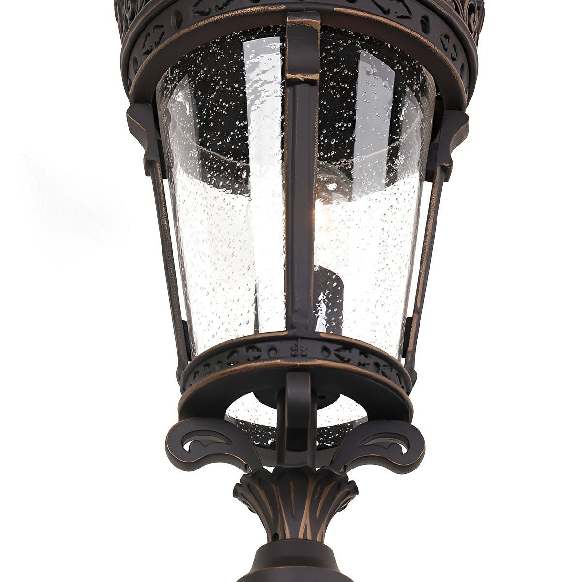 Dimmable Victorian Path Light Outdoor Bollard Light - Pulens