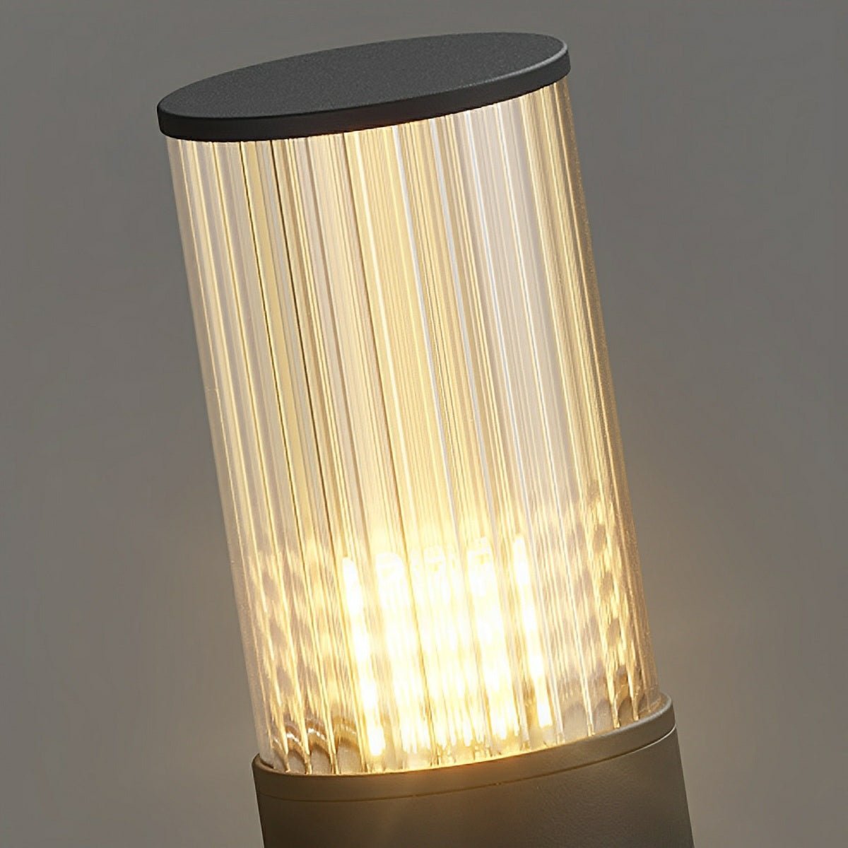 Modern Waterproof Cylinder LED Outdoor Bollard Light - Pulens