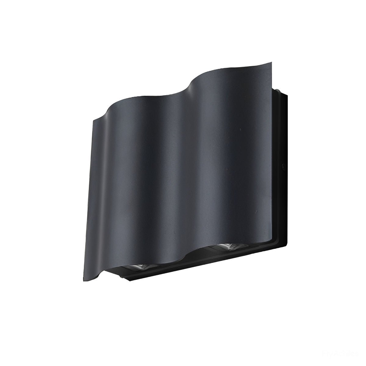 Waterproof Modern Vertical-Beam Up & Down Outdoor Wall Light - Pulens