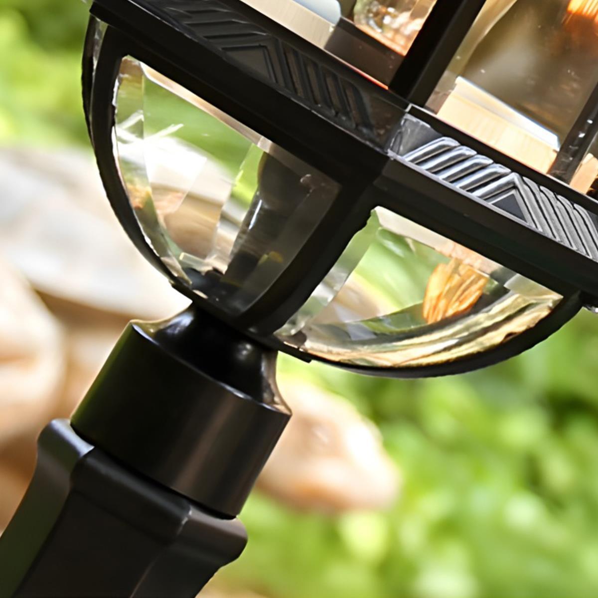 Dimmable Coach Lantern Outdoor Post Light - Pulens