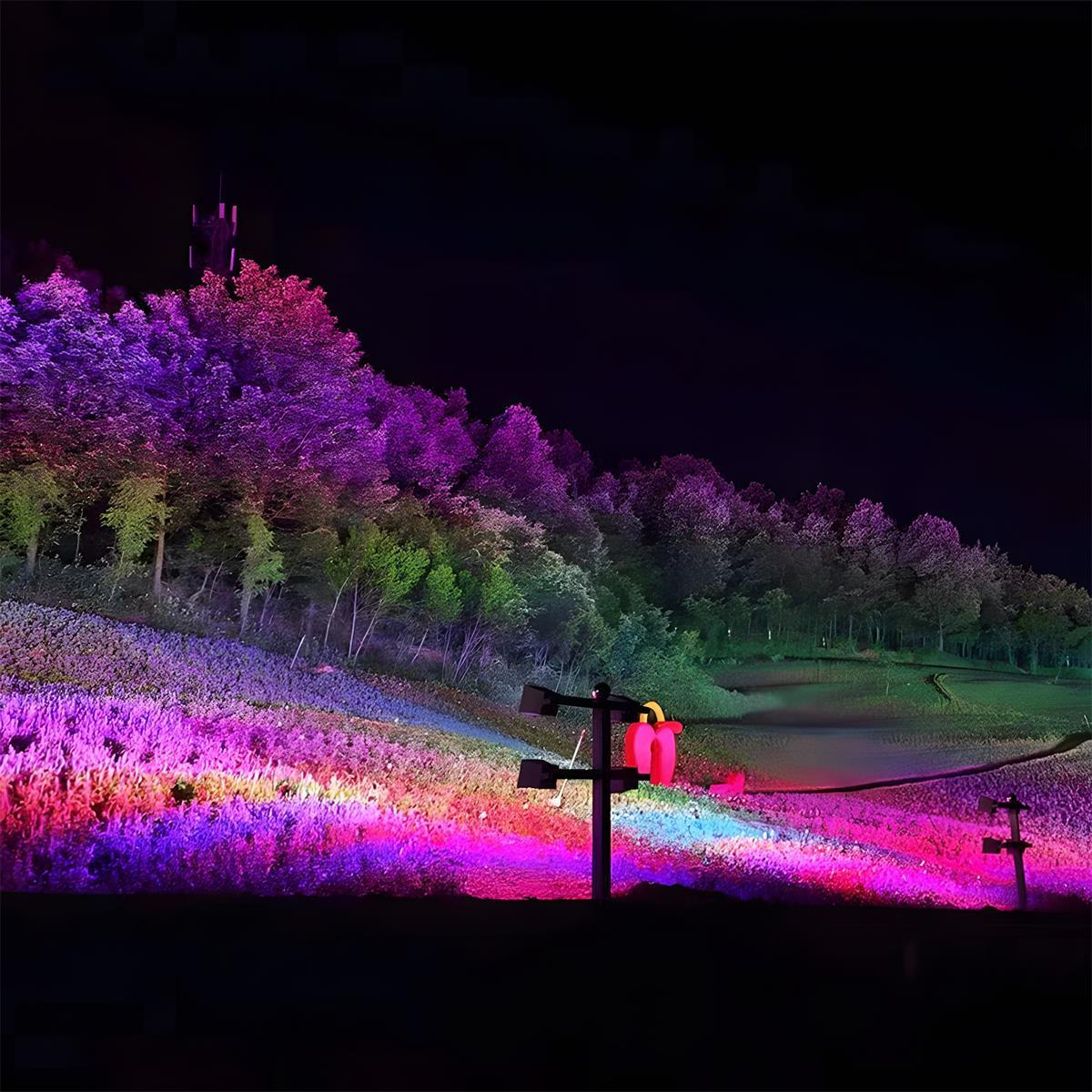 Waterproof RGB Landscape Spotlight LED Outdoor Tree Lighting - Pulens