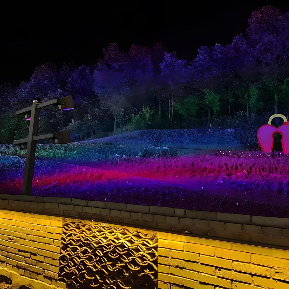 Waterproof RGB Landscape Spotlight LED Outdoor Tree Lighting - Pulens
