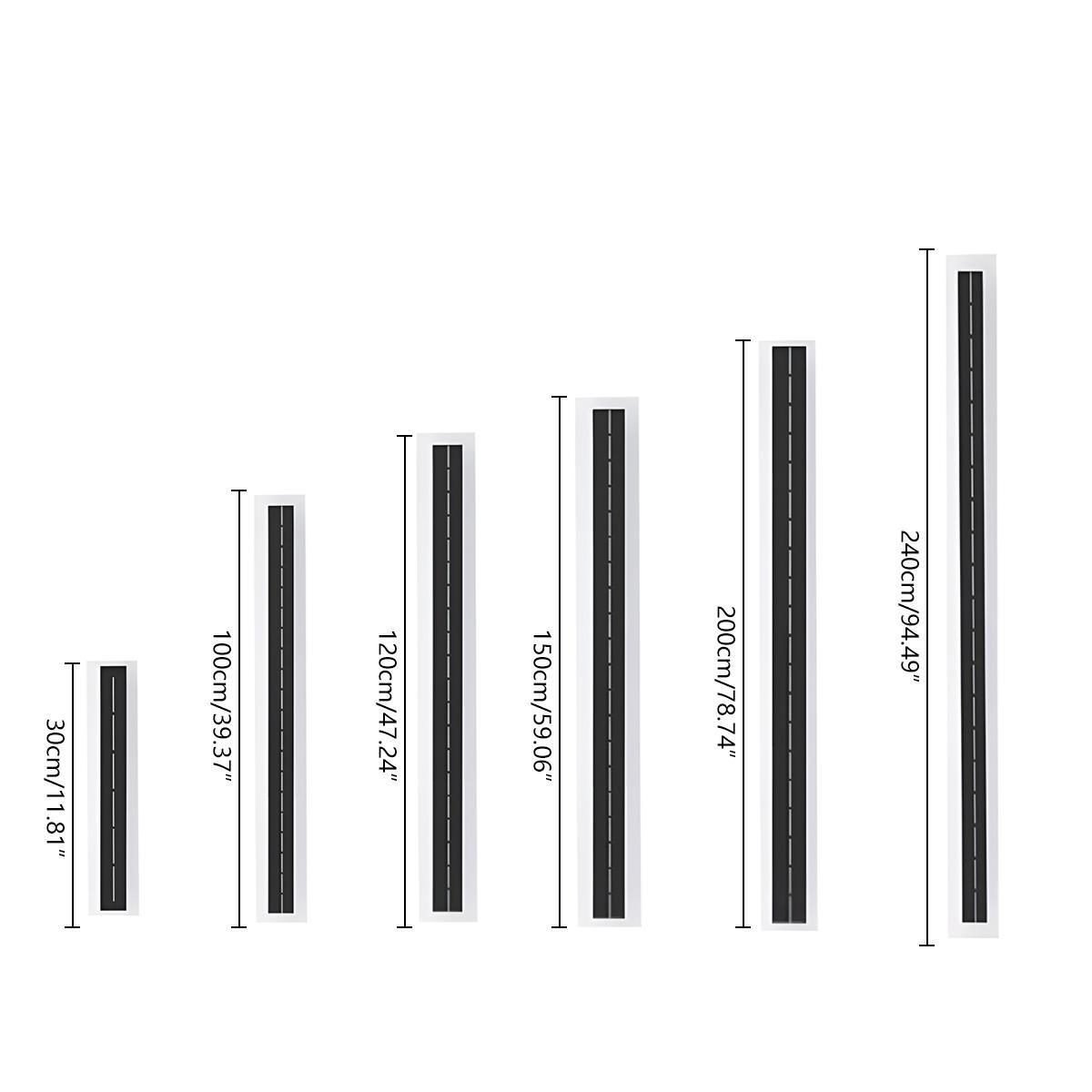 Modern Solar Waterproof Linear LED Outdoor Wall Light - Pulens