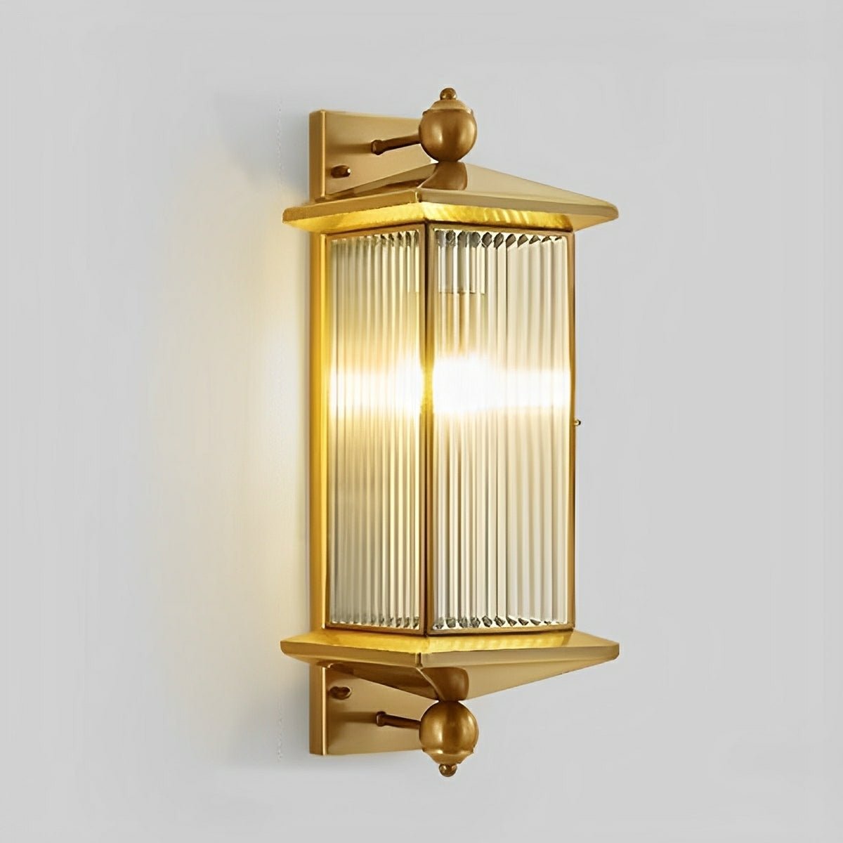 Dimmable Copper Outdoor Wall Lights - Pulens