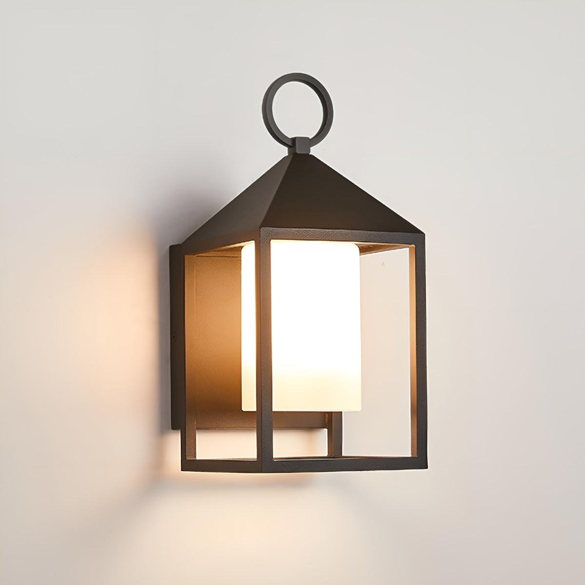Dimmable Box Lantern Outdoor Wall Light - Pulens