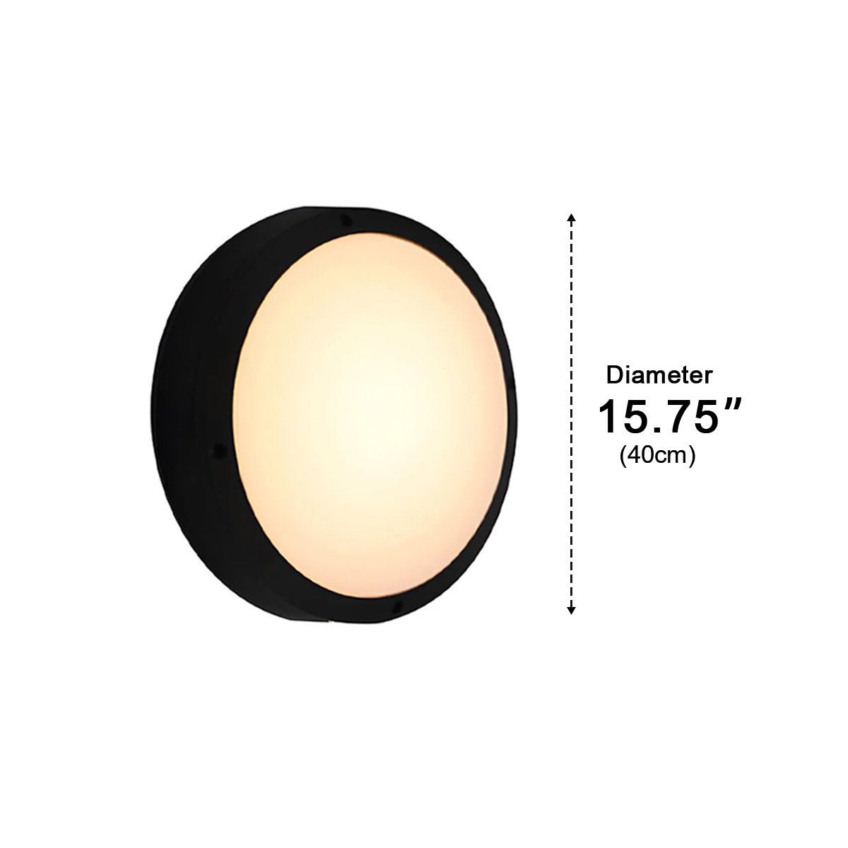 Waterproof Modern Round Outdoor Wall Light