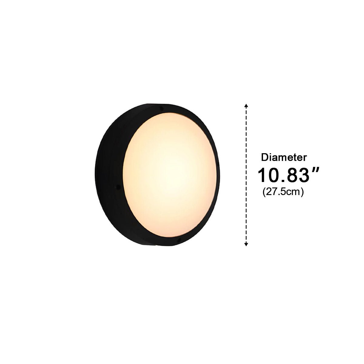 Waterproof Modern Round Outdoor Wall Light