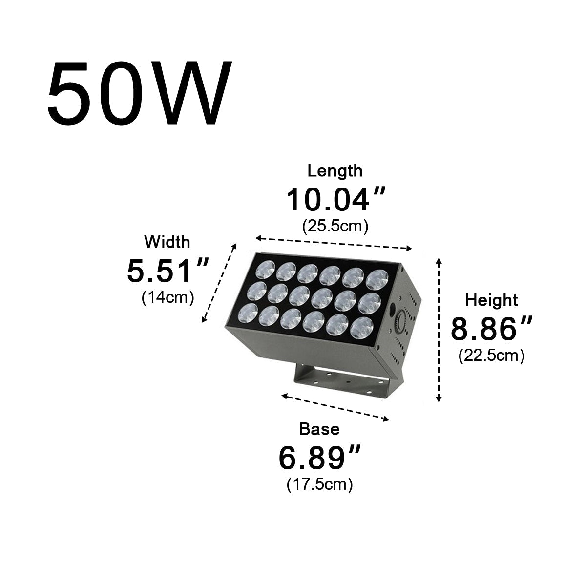 Waterproof High-Power LED Architectural Spotlight Outdoor Building Uplighting - Pulens