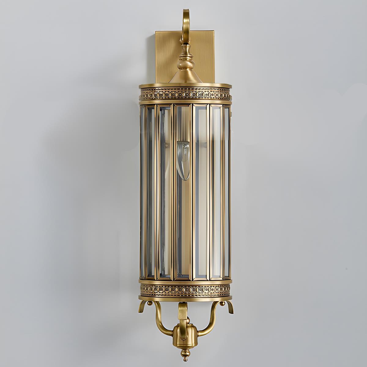 Dimmable Copper Outdoor Wall Sconce - Pulens