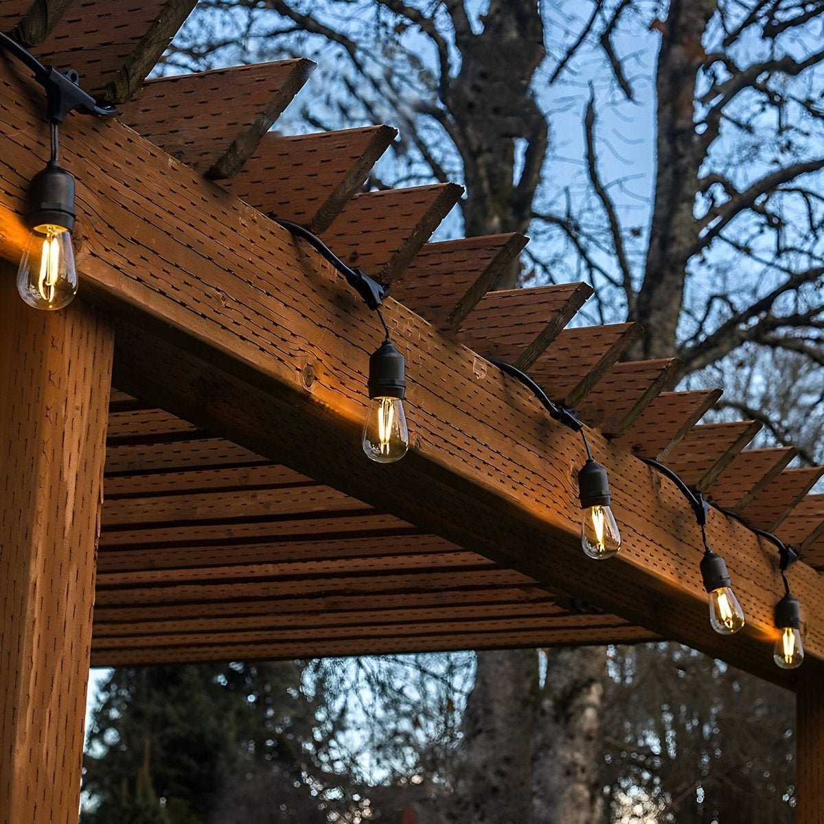 Waterproof Edison Bulb LED Outdoor String Lights - Pulens